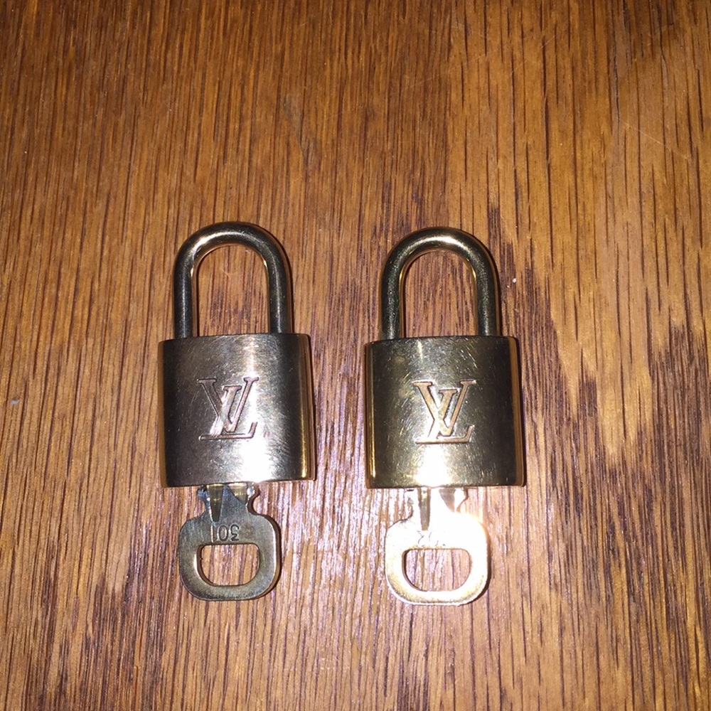 Authentic Louis Vuitton locks